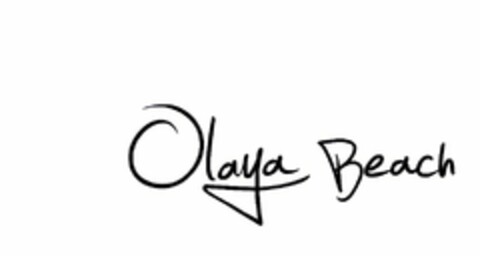 OLAYA BEACH Logo (USPTO, 16.02.2011)