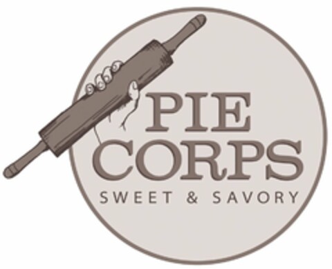 PIE CORPS SWEET & SAVORY Logo (USPTO, 04/11/2011)