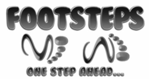 FOOTSTEPS ONE STEP AHEAD Logo (USPTO, 28.04.2011)