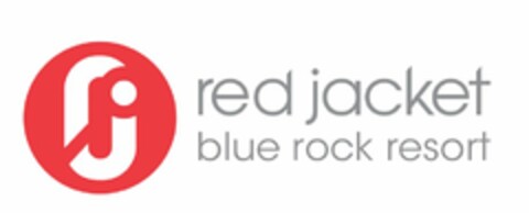 RJ RED JACKET BLUE ROCK RESORT Logo (USPTO, 09.06.2011)