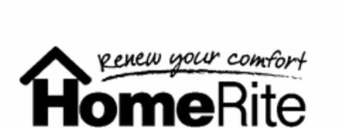 HOMERITE RENEW YOUR COMFORT Logo (USPTO, 17.01.2012)
