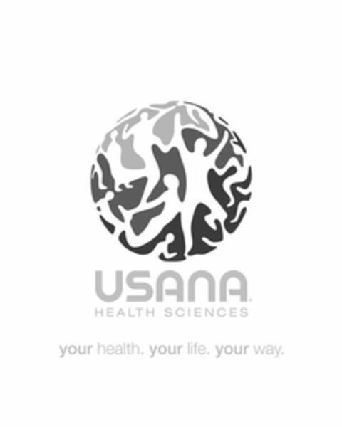 USANA HEALTH SCIENCES YOUR HEALTH. YOUR LIFE. YOUR WAY. Logo (USPTO, 10.05.2012)