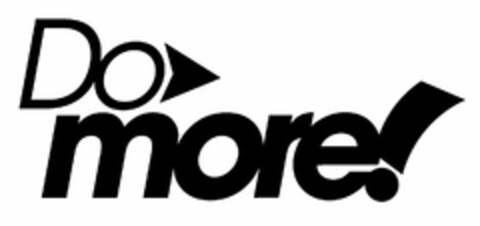 DO MORE! Logo (USPTO, 06.06.2012)