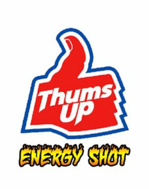 THUMS UP ENERGY SHOT Logo (USPTO, 10/22/2012)