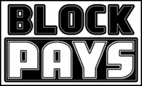 BLOCK PAYS Logo (USPTO, 07.01.2013)