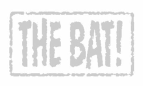 THE BAT! Logo (USPTO, 05/09/2013)