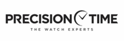 PRECISION TIME THE WATCH EXPERTS Logo (USPTO, 16.08.2013)