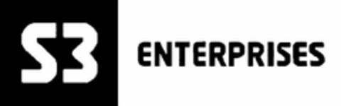 S3 ENTERPRISES Logo (USPTO, 01/16/2014)