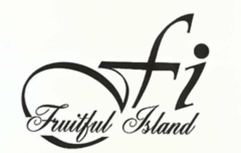 F I FRUITFUL ISLAND Logo (USPTO, 18.03.2014)