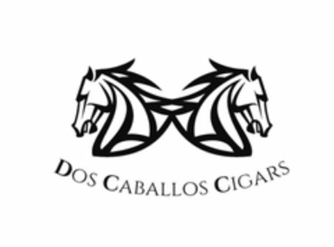 DOS CABALLOS CIGARS Logo (USPTO, 03/28/2014)