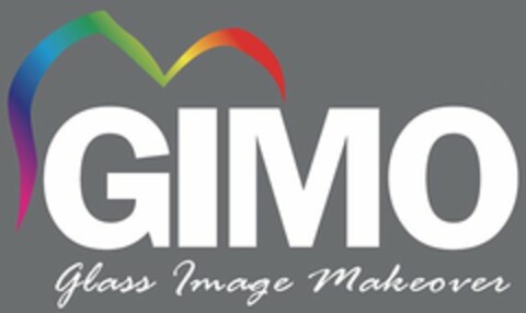 GIMO GLASS IMAGE MAKEOVER Logo (USPTO, 30.06.2014)