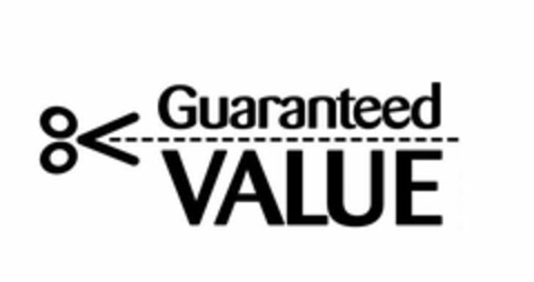 GUARANTEED VALUE Logo (USPTO, 07/08/2014)