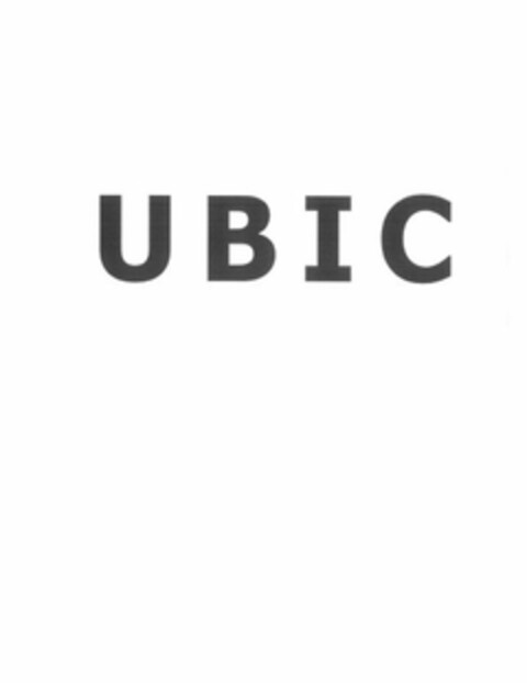 UBIC Logo (USPTO, 04/10/2015)