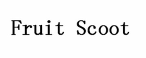 FRUIT SCOOT Logo (USPTO, 06/04/2015)