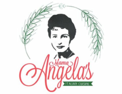 MAMA ANGELA'S ITALIAN CUISINE Logo (USPTO, 12.06.2015)