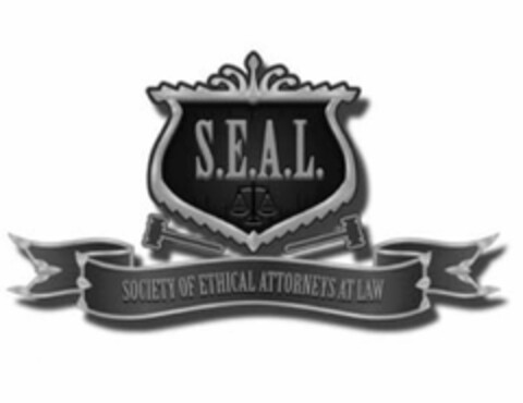 S.E.A.L. SOCIETY OF ETHICAL ATTORNEYS AT LAW Logo (USPTO, 07/31/2015)