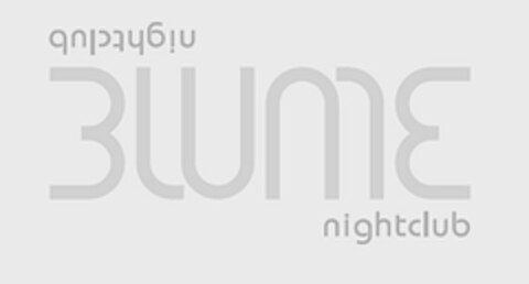 BLUME NIGHTCLUB Logo (USPTO, 17.10.2015)