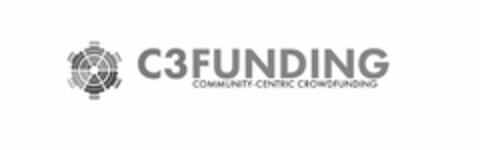 C3 FUNDING COMMUNITY-CENTRIC CROWDFUNDING Logo (USPTO, 12/16/2015)