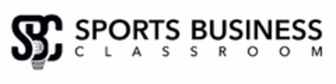 SBC SPORTS BUSINESS CLASSROOM Logo (USPTO, 31.03.2016)