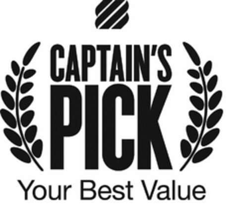 CAPTAIN'S PICK YOUR BEST VALUE Logo (USPTO, 26.04.2016)