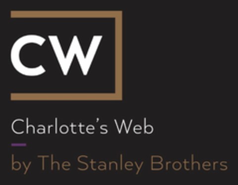 CW CHARLOTTE'S WEB BYTHE STANLEY BROTHERS Logo (USPTO, 25.05.2016)