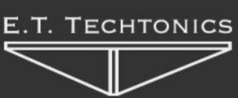 E. T. TECHTONICS Logo (USPTO, 06.06.2016)