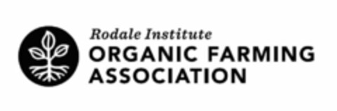 RODALE INSTITUTE ORGANIC FARMING ASSOCIATION Logo (USPTO, 06/17/2016)