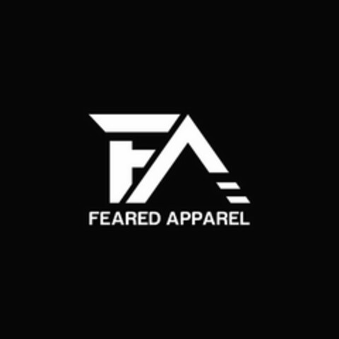 FA FEARED APPAREL Logo (USPTO, 10.02.2017)