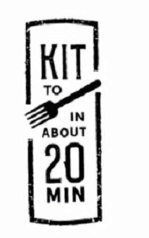 KIT TO IN ABOUT 20 MIN Logo (USPTO, 17.07.2017)