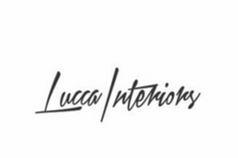 LUCCA INTERIORS Logo (USPTO, 27.07.2017)