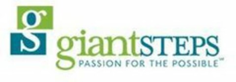 GIANTSTEPS PASSION FOR THE POSSIBLE Logo (USPTO, 21.12.2017)