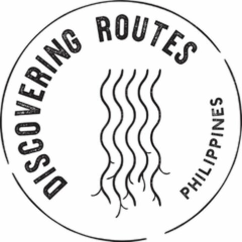 DISCOVERING ROUTES PHILIPPINES Logo (USPTO, 04.06.2018)