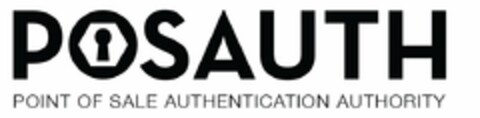 POSAUTH POINT OF SALE AUTHENTICATION AUTHORITY Logo (USPTO, 16.07.2018)