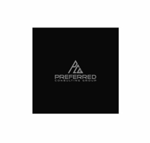 PCG PREFERRED CONSULTING GROUP Logo (USPTO, 25.07.2018)