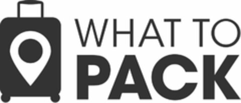 WHAT TO PACK Logo (USPTO, 02.01.2019)