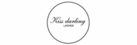 KISS DARLING LASHES Logo (USPTO, 24.01.2019)