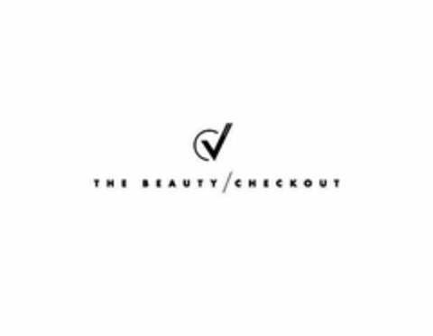 THE BEAUTY / CHECKOUT Logo (USPTO, 08.03.2019)