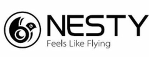 NESTY FEELS LIKE FLYING Logo (USPTO, 30.07.2019)