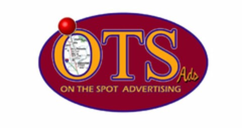 OTS ADS ON THE SPOT ADVERTISING Logo (USPTO, 30.07.2019)