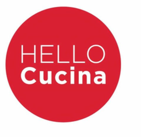 HELLO CUCINA Logo (USPTO, 08/05/2019)