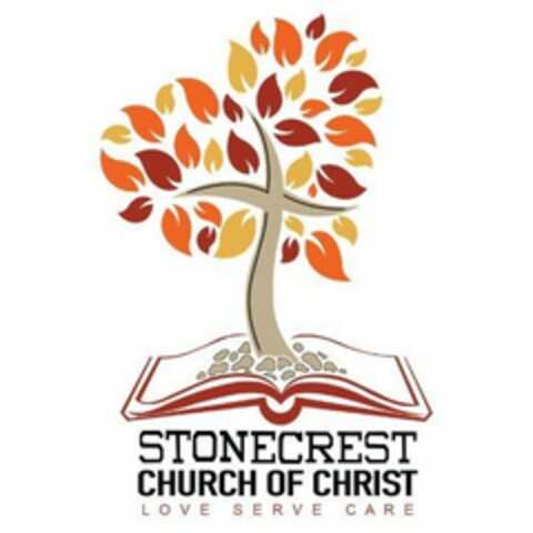 STONECREST CHURCH OF CHRIST LOVE SERVE CARE Logo (USPTO, 06.11.2019)