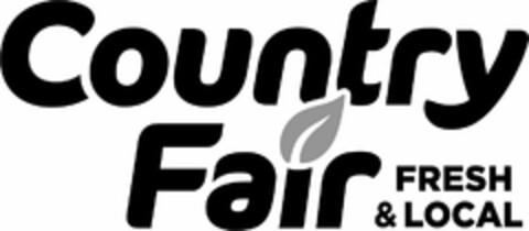 COUNTRY FAIR FRESH & LOCAL Logo (USPTO, 02.01.2020)