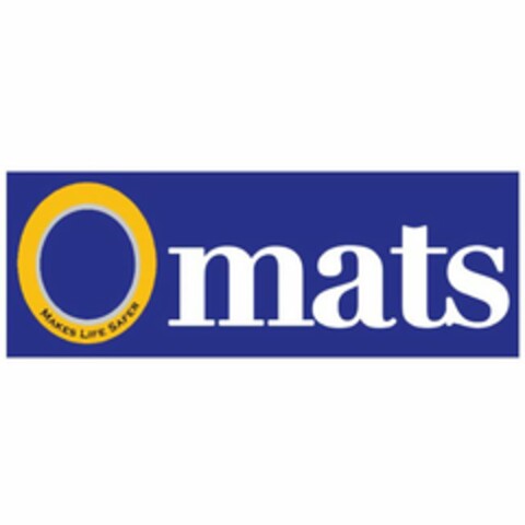 OMATS MAKES LIFE SAFER Logo (USPTO, 28.02.2020)