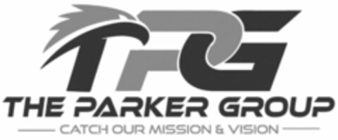 TPG THE PARKER GROUP CATCH OUR MISSION & VISION Logo (USPTO, 07/28/2020)