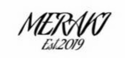 MERAKI EST. 2019 Logo (USPTO, 14.09.2020)