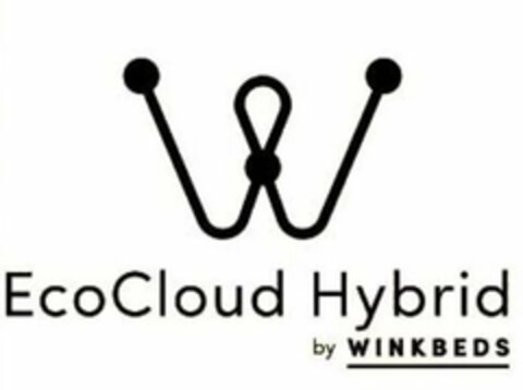 W ECOCLOUD HYBRID BY WINKBEDS Logo (USPTO, 17.09.2020)