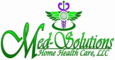 MED-SOLUTIONS HOME HEALTH CARE, LLC Logo (USPTO, 04/02/2009)