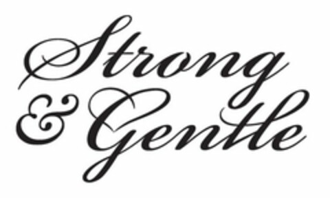 STRONG & GENTLE Logo (USPTO, 05/28/2009)