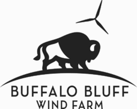 BUFFALO BLUFF WIND FARM Logo (USPTO, 29.01.2010)