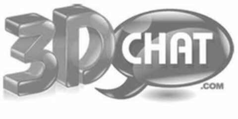 3DCHAT.COM Logo (USPTO, 03/05/2010)